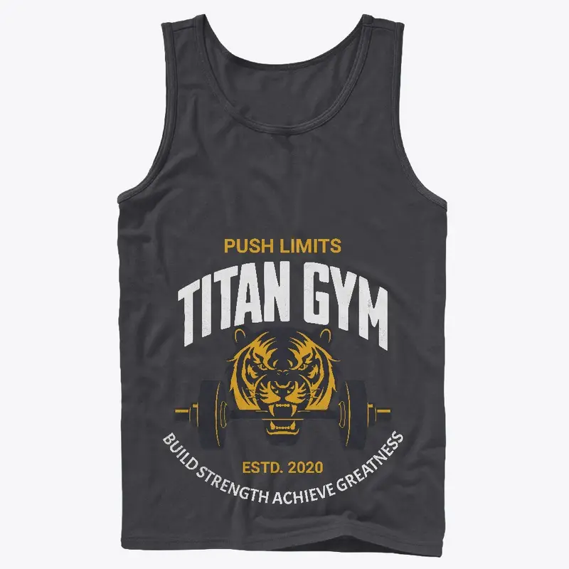 Titan Gym, push limits build strength