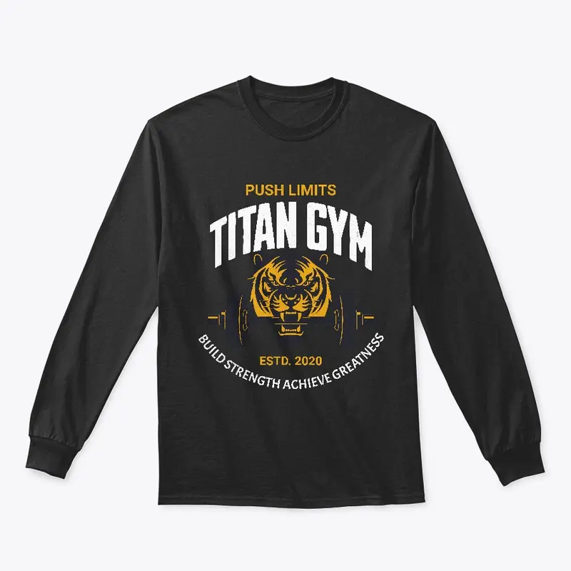 Titan Gym, push limits build strength